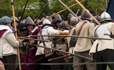 English Civil War reenactment